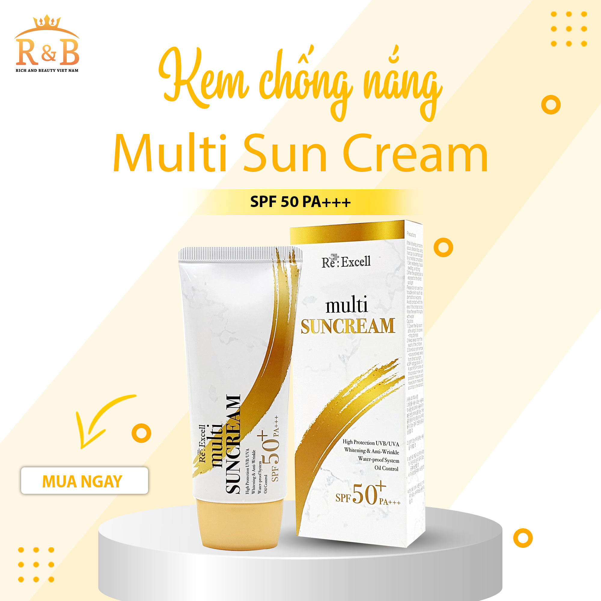 Kem Chống Nắng Multi Sun Cream SPF 50+/PA+++